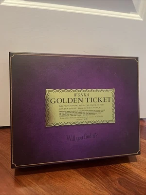 "The Golden Ticket Game" Willy Wonka and the Chocolate Factory. Completo.! Foto 1 de 3