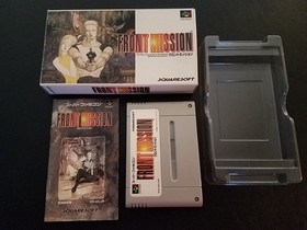 Nintendo Super Famicom SFC Front Mission CIB Complete Import Japanese US SELLER