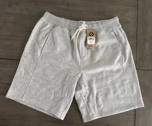 ASICS® Men's Sunday Sana 9" Fleece Short in Light Grey Heather XL - Picture 1 of 8