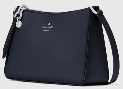 Bolso Bandolera Kate Spade Ginnie Azul Marino Cartera con Borla KK311 NUEVO CON ETIQUETAS $299 Minorista Foto 1 de 4