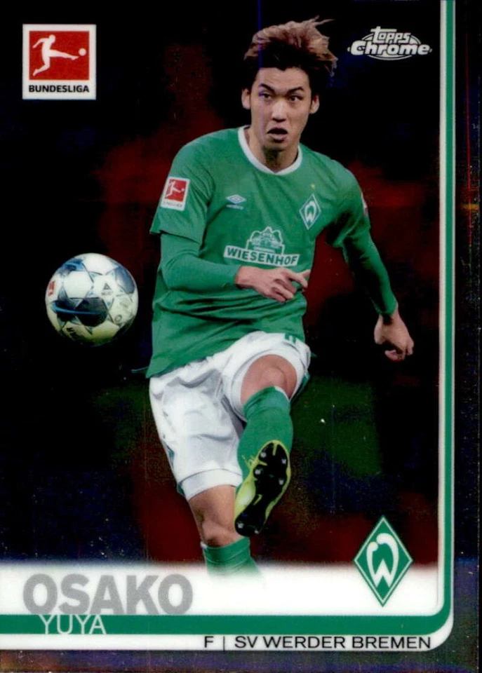 2019-20 Topps Chrome Bundesliga Soccer Cards Base or Refractor Pick From List - Image 1 of 1