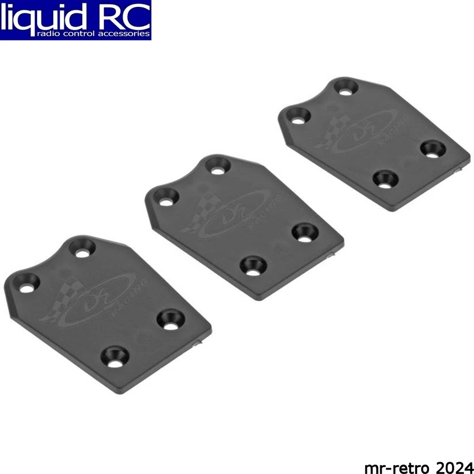 DE Racing -410-A XD Rear Skid Plate ASC RC8B3 - Image 1 of 1