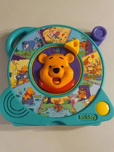 Disney Winnie The Pooh See N Say Tested Working Vintage 1997 Mattel - Picture 1 of 2