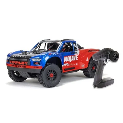 Arrma MOJAVE 1/8 4X4 4S BLX Desert Truck RTR, blu - Automodello Elettrico - Immagine 1 di 4