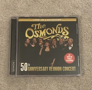 CD Concierto Reunión 50 Aniversario The Osmonds (2008) *Probado, Funcionando* - Imagen 1 de 4