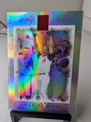 2003 Topps Tribute - Contemporary Edition Red 149/225 Omar Vizquel #18 - Image 1 of 2