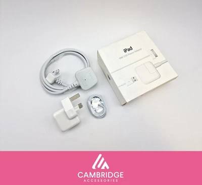 Genuine iPad 10W USB Power Adapter A1357 White Opened Only - Image 1 of 4