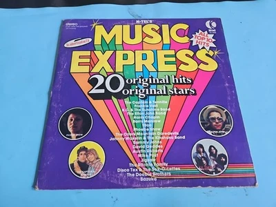 Music Express 1975 VG LP Compilation Soft Rock Disco Electronic K-Tel TU2420 - Image 1 of 4