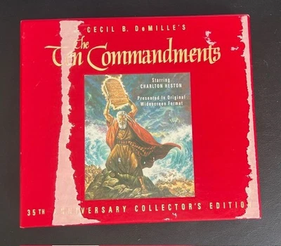 The Ten Commandments VHS 35th Anniversary Collector's Edition Epic Paramount - Image 1 of 3