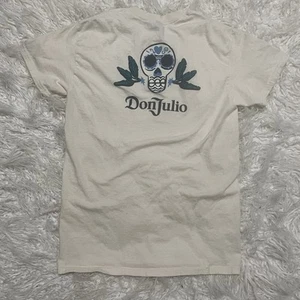 Don Julio Tequila Tee Shirt Day of the Dead Sugar Skull T-shirt 100% Cotton SM - Picture 1 of 4