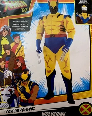 Marvel Studios X-Men ' 97 Росомаха мужской костюм взрослый стандарт XXL новый - Изображение 1 из 4