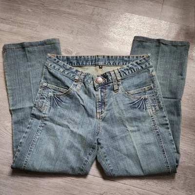 Jeans Y2K Azul Lavado Claro 6 Bolsillos Talla 8 Daisy Fuentes Foto 1 de 4