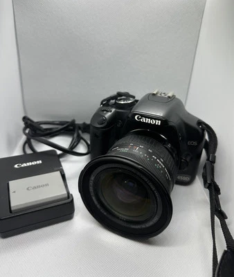 Canon EOS 450D - 12,2MP DSLR - Kit mit Cosina Digital 19-35 mm / 1:3.5-4.5 MC - Bild 1 von 4