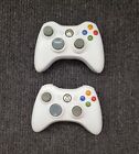 Microsoft Xbox 360 Wireless Controllers White Excludes Battery Pack Tested Works