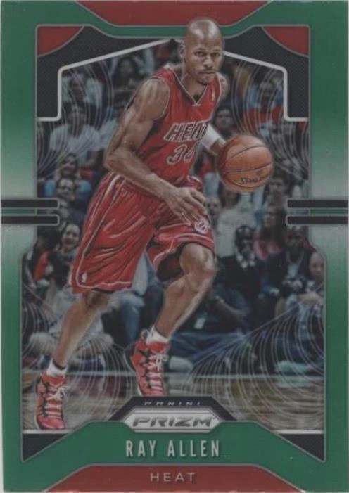 2019-20 Panini Prizm - Ray Allen #22 Green Prizm