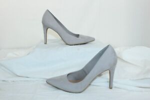 Christian Siriano For Payless Women's Beige Suede High 4 Inch Heel Size 9.5