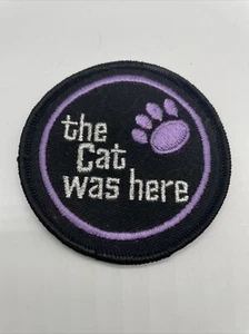 Arctic The Cat Was Here Vintage Patch NOS Schneemobil Ski Winter 70er 80er zum Aufnähen - Bild 1 von 3