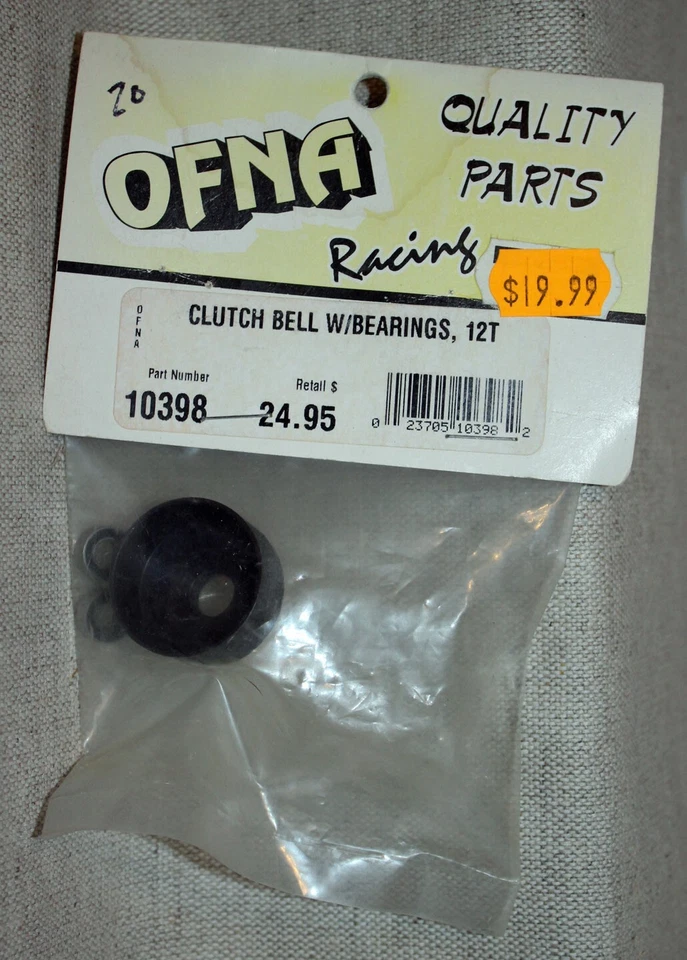 OFNA RACING #10398 CLUTCH BELL with BEARINGS 12T - BRAND NEW - Image 1 of 1