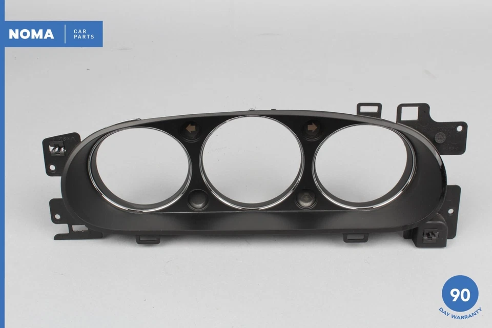 04-09 Jaguar XJ8 VDP X350 X358 painel de instrumentos moldura acabamento caixa fabricante de equipamento original - Imagem 1 de 4