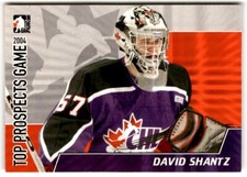 2004-05 ITG Heroes and Prospects Top David Shantz #2 Mississauga IceDogs