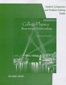 College Physics Student Companion and Problem Solving Guide 2nd Ed. Volume 1 - Picture 1 of 1