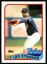 1989 Topps Les Straker #10 Portland Beavers