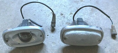 2 gemme laterali frecce di direzione @ Fiat 1500 anno 1962 autovettura d'epoca - Immagine 1 di 4