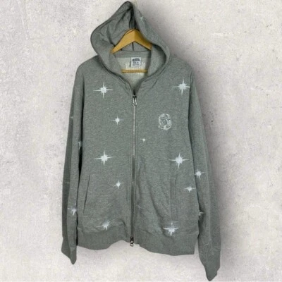 Billionaire Boys Club Stellar Sweater Grey Hoodie Full Zip Mens Size XL NEW NWT - Image 1 of 4
