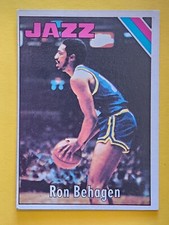 RON BEHAGEN 1975-76 Topps #106 New Orleans Jazz