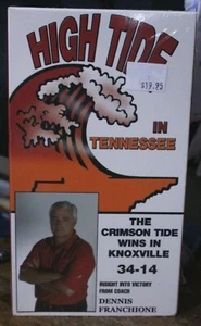 High Tide In Tennessee VHS Tape Crimson Tide Tennessee Vols College Football - Picture 1 of 2