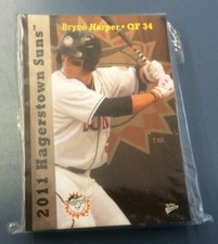 Hagerstown Suns ( Bryce Harper ) 2011 MiLB Card Set MultiAd Sports Pack 