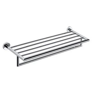 BOMEGA Handtuchablage Messing Chrom poliert für Bad & Küche >> zum Bohren - Bild 1 von 7