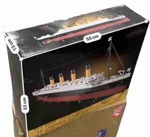 NEW UNOPENED, 1.25m Titanic Building Blocks bricks kit, 9400+ pcs