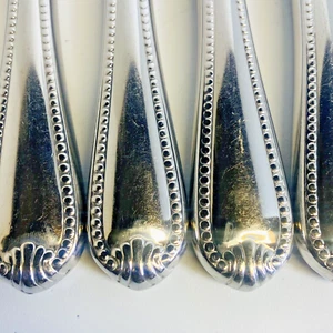 Lenox BEAD 10 Dinner Knife Glossy Stainless Steel Flatware - Picture 1 of 6