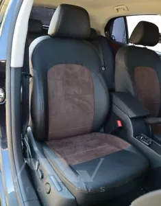 Coprisedili Fodere su misura Skoda Superb 2 (2008-2015) Ecopelle / Alcantara - Imagen 1 de 7
