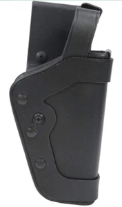 Uncle Mike's Mirage Plain Nylon Pro-2 Dual Retention Duty Jacket Holster - Picture 1 of 4