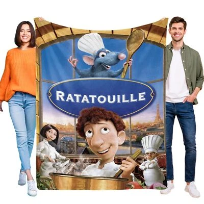 Ratatouille Blanket Flannel Throw for Sofa Bed Couch Birthday Gift for Kids - Image 1 of 4