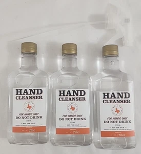 3x Titos Hand Cleanser 375 mL Plus One Spray Head - Picture 1 of 2