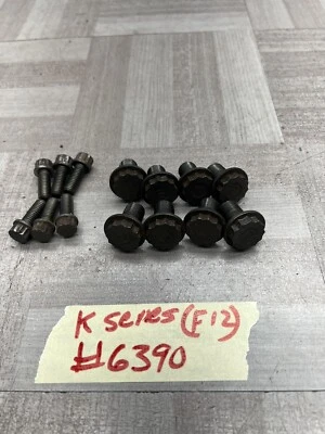 CIVIC SI RSX K20 K24❗️F12❗️FLYWHEEL & CLUTCH PRESSURE PLATE BOLTS K20A2 K20Z1 Z3 - Image 1 of 4