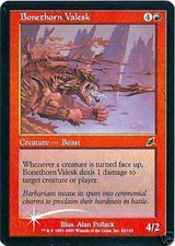 Bonethorn Valesk FOIL Scourge Light Play MTG Magic DNA GAMES