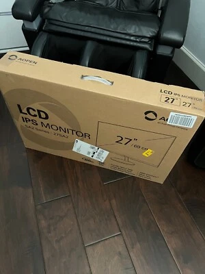 AOPEN 27SA2 EBI 27" IPS Full HD (1920 x 1080) Zero-Frame Gaming Office Monitor - Image 1 of 4