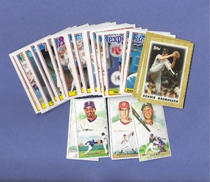 Mini Topps Major League Leaders Goudey Kimball Champions of Games and Sports Lot