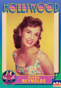 Debbie Reynolds,  Actress & Singer on 1991 Hollywood Walk of Fame Card #43