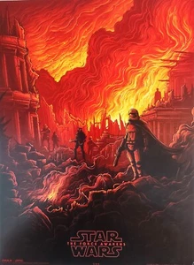 2015 Star Wars: El despertar de la fuerza AMC póster de teatro 9,5 x 13 # 3 de 4 - Imagen 1 de 1