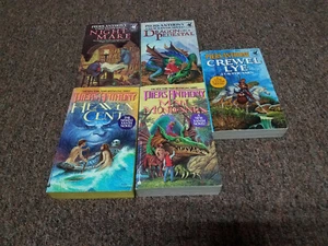 PIERS ANTHONY 5 science fantasy books SERIES: XANTH - Foto 1 di 5