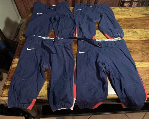NIKE University of Arizona Wildcats Blue Red FOOTBALL PANTS Size 40 Game Worn Cover