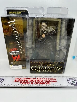 McFarlane Toys Movie Maniacs Serie 7 Texas Motosierra Masacre Leatherface NUEVO Foto 1 de 2