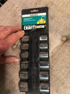 Craftsman 34454 1/2’ Drive SAE Socket Set Made In USA NEW - Bild 1 von 2