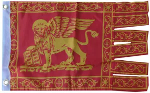 12x18 Italia Venecia Yate República Barco Bandera Casa Elevadora Bandera - Imagen 1 de 3