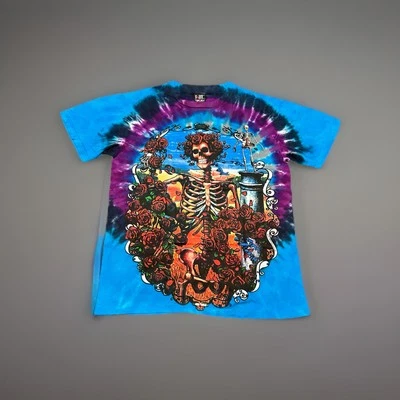 Giant Tag By Teejay Grateful Dead Bootleg All over Print T Shirt Men’s Large - Image 1 of 3
